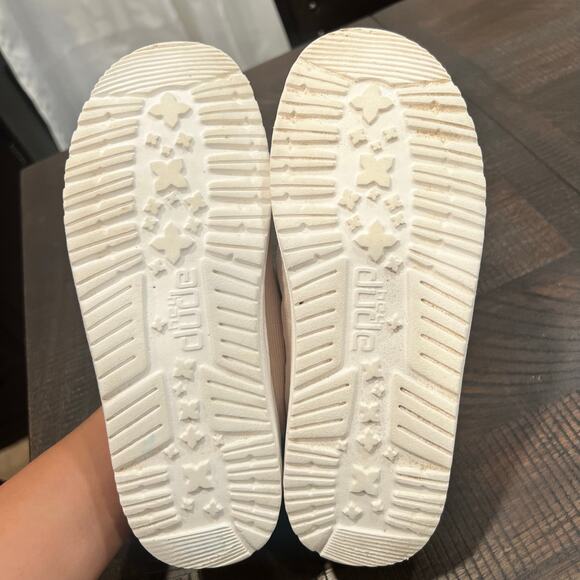 Hey dude girls shoes in pink sparkles size 2 - Picture 8 of 9